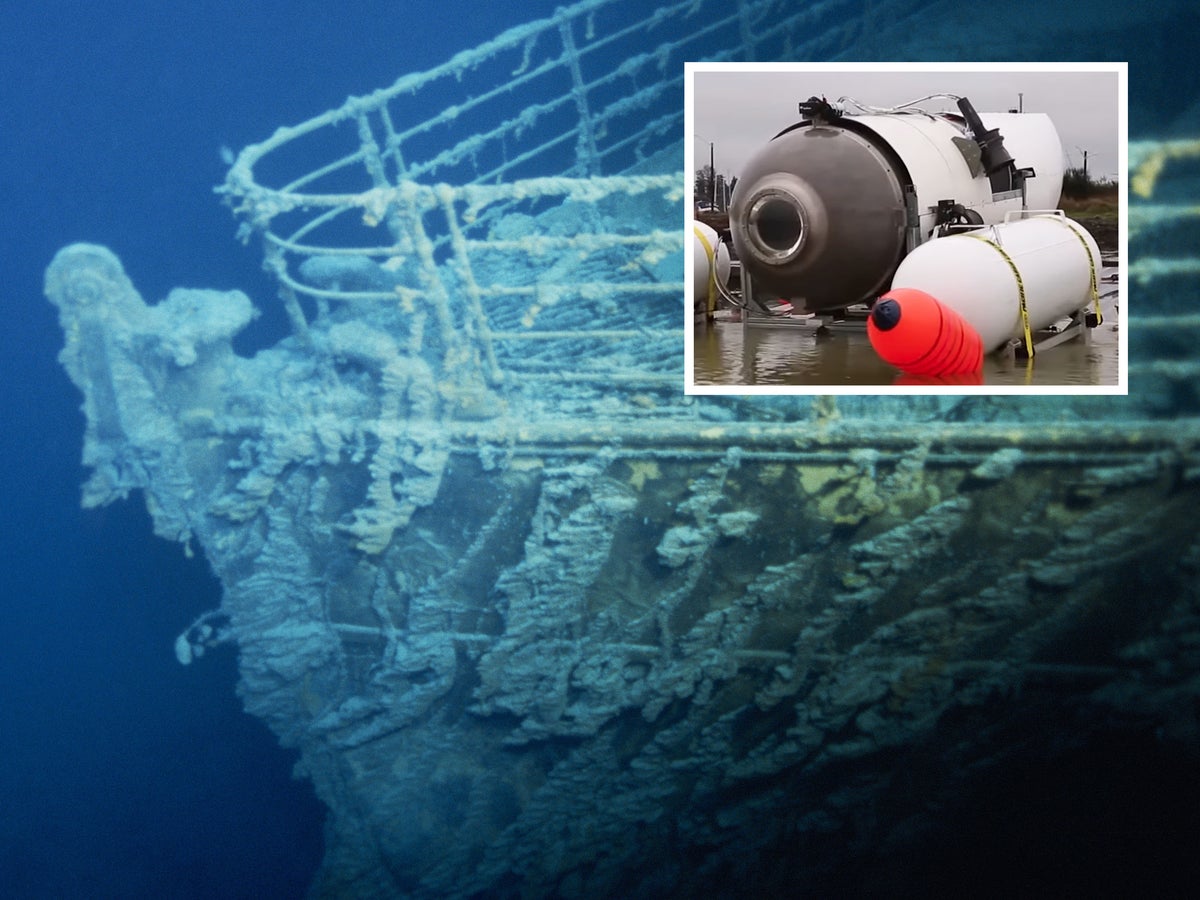 Missing Titanic submarine update Rescue hopes for submersible hinge on